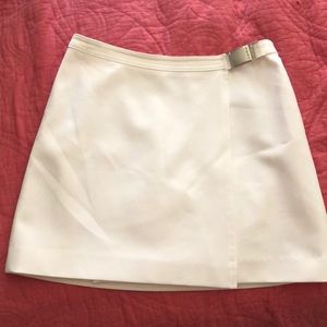 White bebe skirt